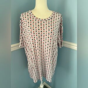 Lularoe woman’s top Hudson size xlarge